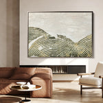 Abstract 052 Canvas Art 60 x 40 cm / Black