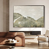 Abstract 052 Canvas Art 60 x 40 cm / Black