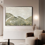 Abstract 052 Canvas Art 60 x 40 cm / Black