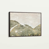 Abstract 052 Canvas Art 60 x 40 cm / Black