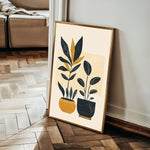 Boho 052 Canvas Art 60 x 40 cm / Black