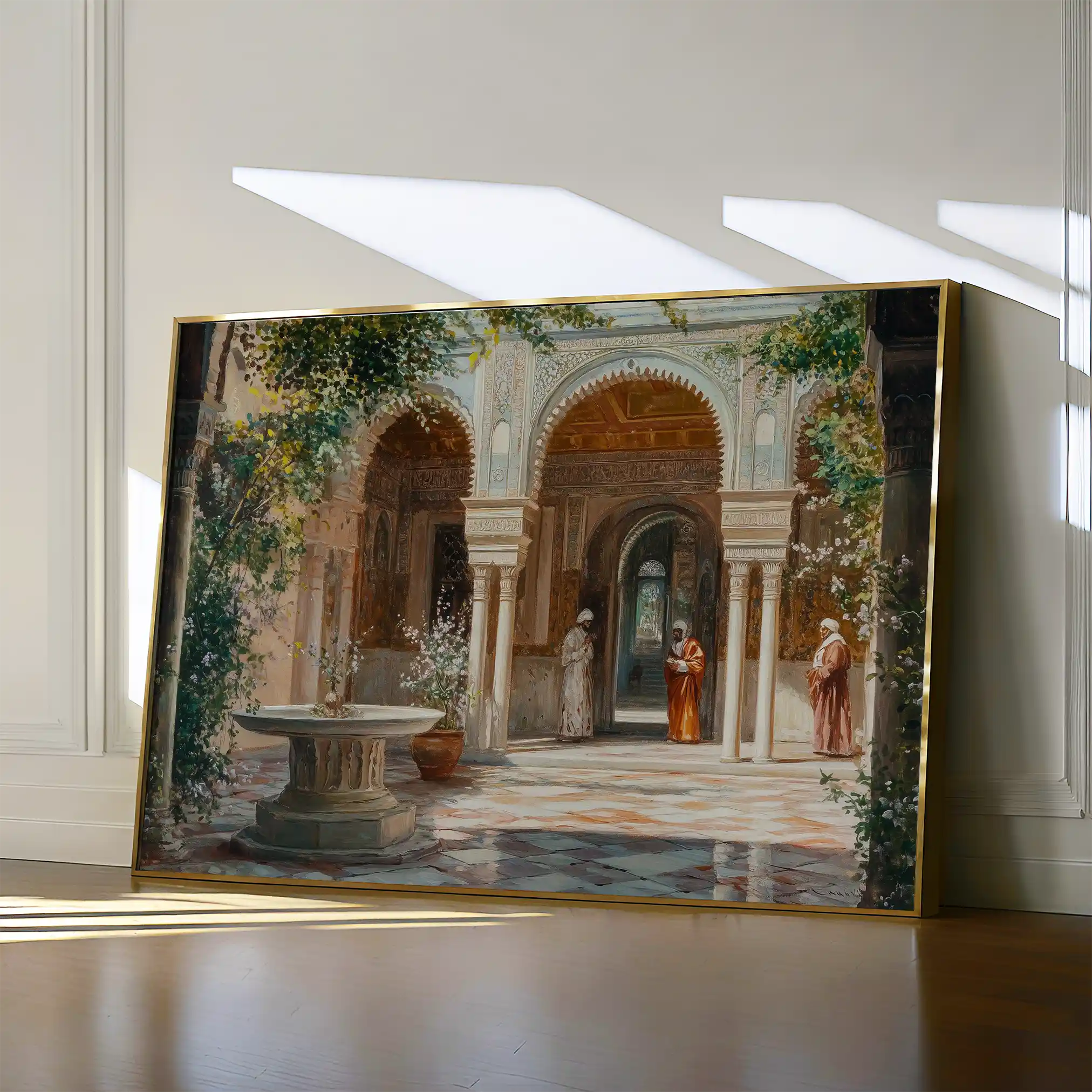 Orientalist 052 Canvas Art 60 x 40 cm / Black