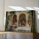 Orientalist 052 Canvas Art 60 x 40 cm / Black