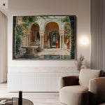 Orientalist 052 Canvas Art 60 x 40 cm / Black