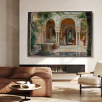 Orientalist 052 Canvas Art 60 x 40 cm / Black