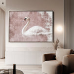 Animals 053 Canvas Art 60 x 40 cm / Black