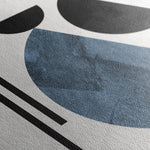 Abstract 053 Canvas Art 60 x 40 cm / Black