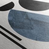 Abstract 053 Canvas Art 60 x 40 cm / Black