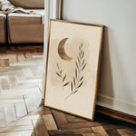 Boho 053 Canvas Art 60 x 40 cm / Black
