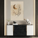 Boho 053 Canvas Art 60 x 40 cm / Black