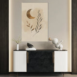 Boho 053 Canvas Art 60 x 40 cm / Black