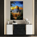 Palestine 053 Canvas Art 60 x 40 cm / Black
