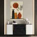 Boho 054 Canvas Art 60 x 40 cm / Black