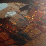 Orientalist 054 Canvas Art 60 x 40 cm / Black