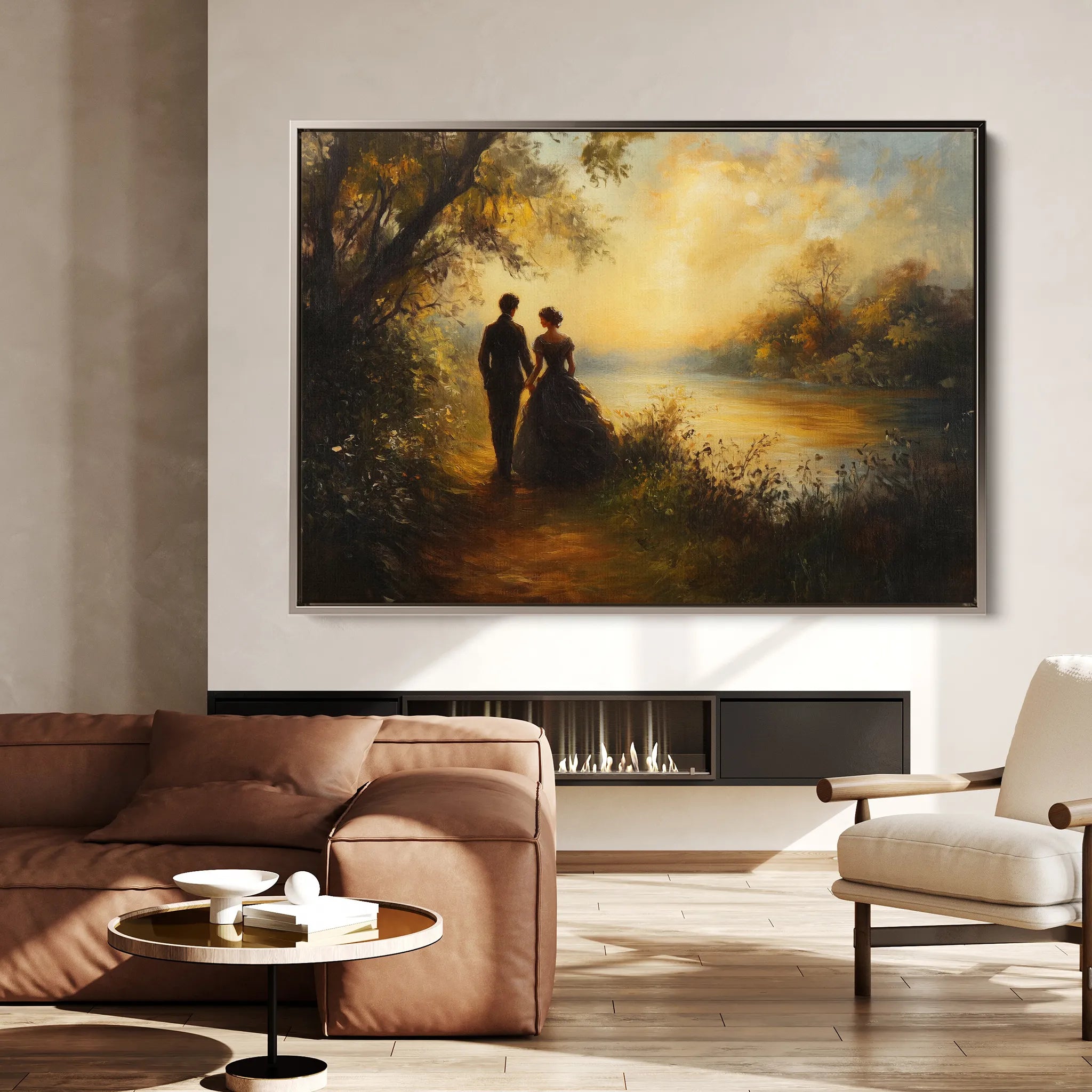 Classic 055 Canvas Art 60 x 40 cm / Black