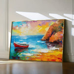 Landscape 055 Canvas Art 60 x 40 cm / Black