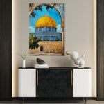 Palestine 055 Canvas Art 60 x 40 cm / Black