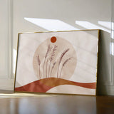 Boho 056 Canvas Art 60 x 40 cm / Black