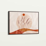 Boho 056 Canvas Art 60 x 40 cm / Black