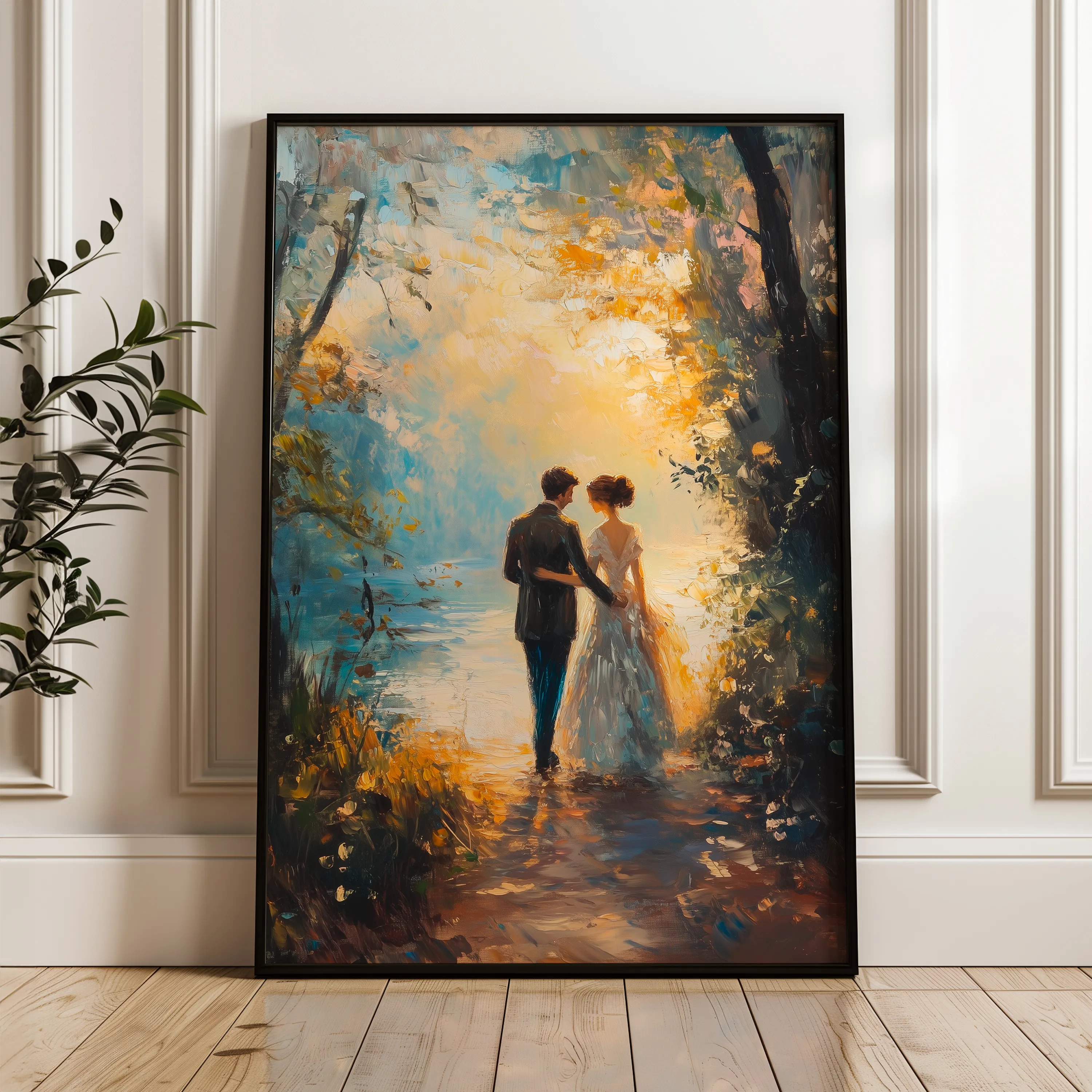 Classic 056 Canvas Art 60 x 40 cm / Black