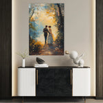 Classic 056 Canvas Art 60 x 40 cm / Black