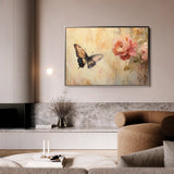 Animals 057 Canvas Art 60 x 40 cm / Black