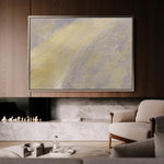 Abstract 057 Canvas Art 60 x 40 cm / Black