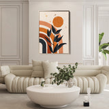 Boho 057 Canvas Art 60 x 40 cm / Black