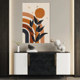 Boho 057 Canvas Art 60 x 40 cm / Black