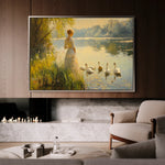 Classic 057 Canvas Art 60 x 40 cm / Black