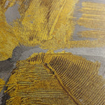 Floral 057 Canvas Art 60 x 40 cm / Black