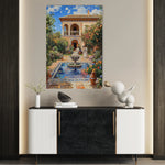 Orientalist 057 Canvas Art 60 x 40 cm / Black