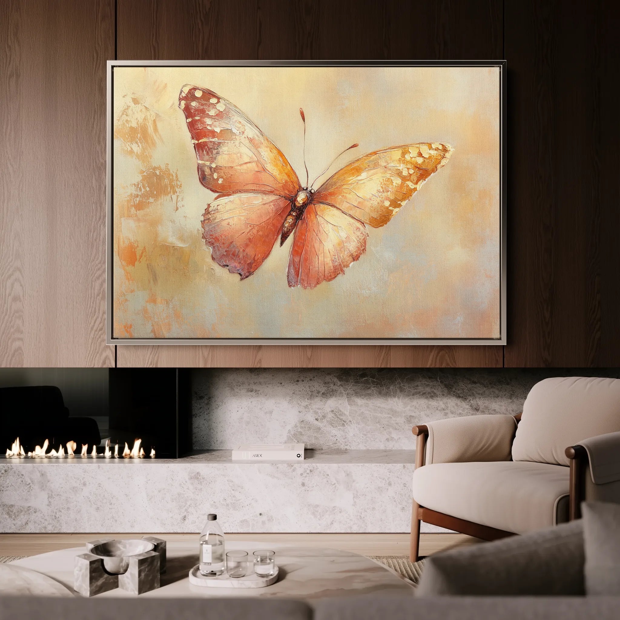 Animals 058 Canvas Art 60 x 40 cm / Black