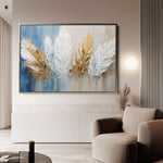 Abstract 058 Canvas Art 60 x 40 cm / Black