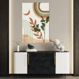 Boho 058 Canvas Art 60 x 40 cm / Black