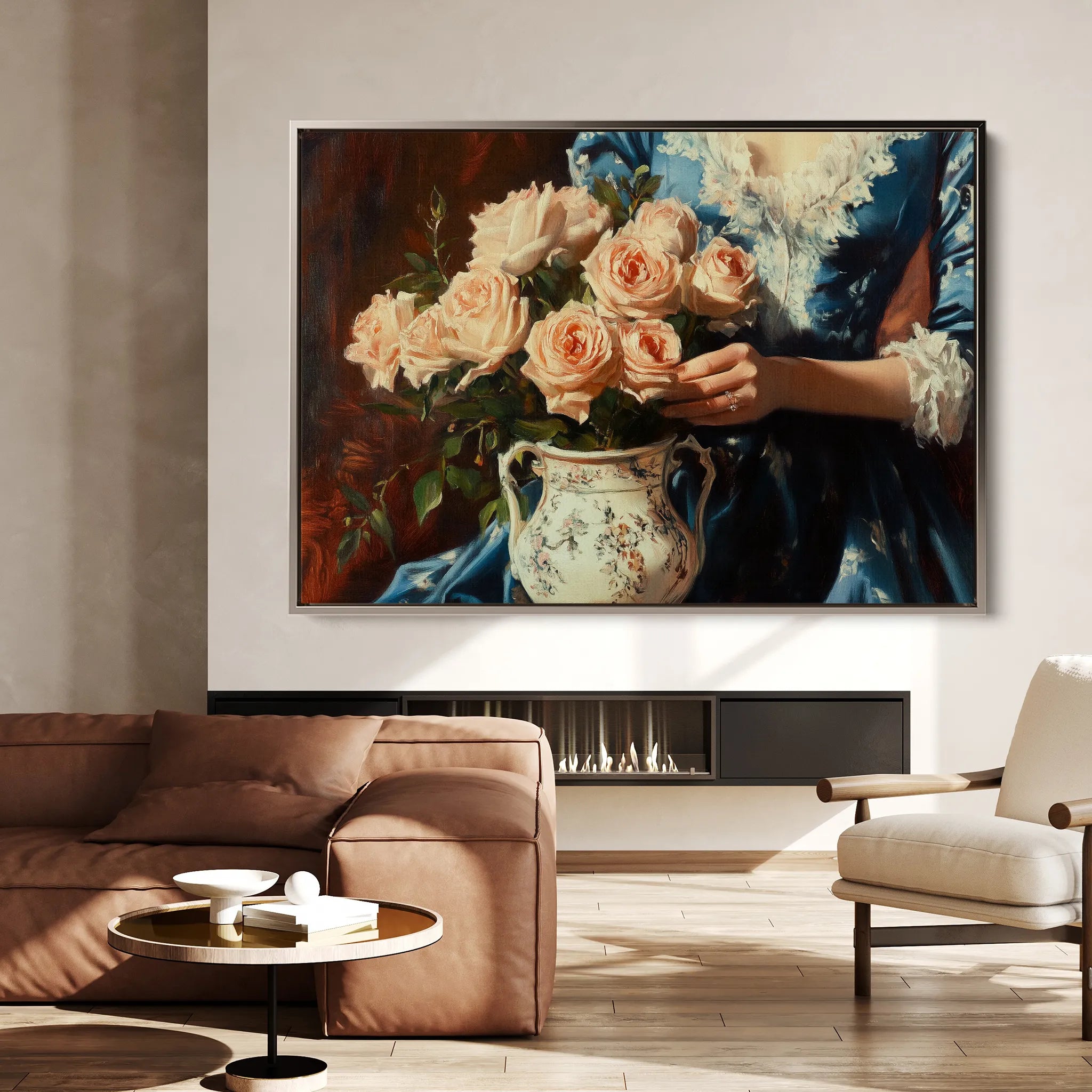 Classic 058 Canvas Art 60 x 40 cm / Black
