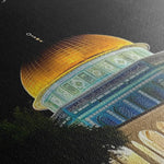 Palestine 058 Canvas Art 60 x 40 cm / Black