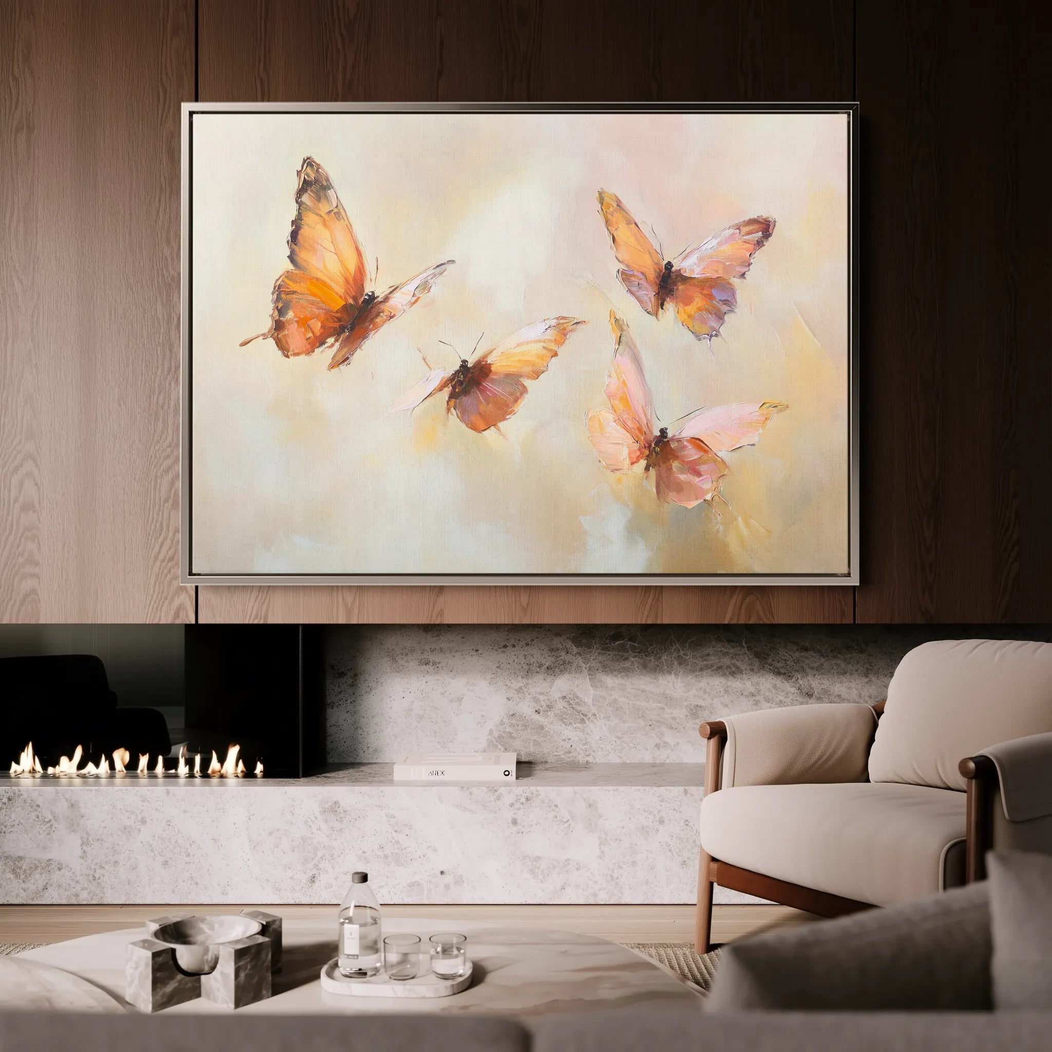 Animals 059 Canvas Art 60 x 40 cm / Black