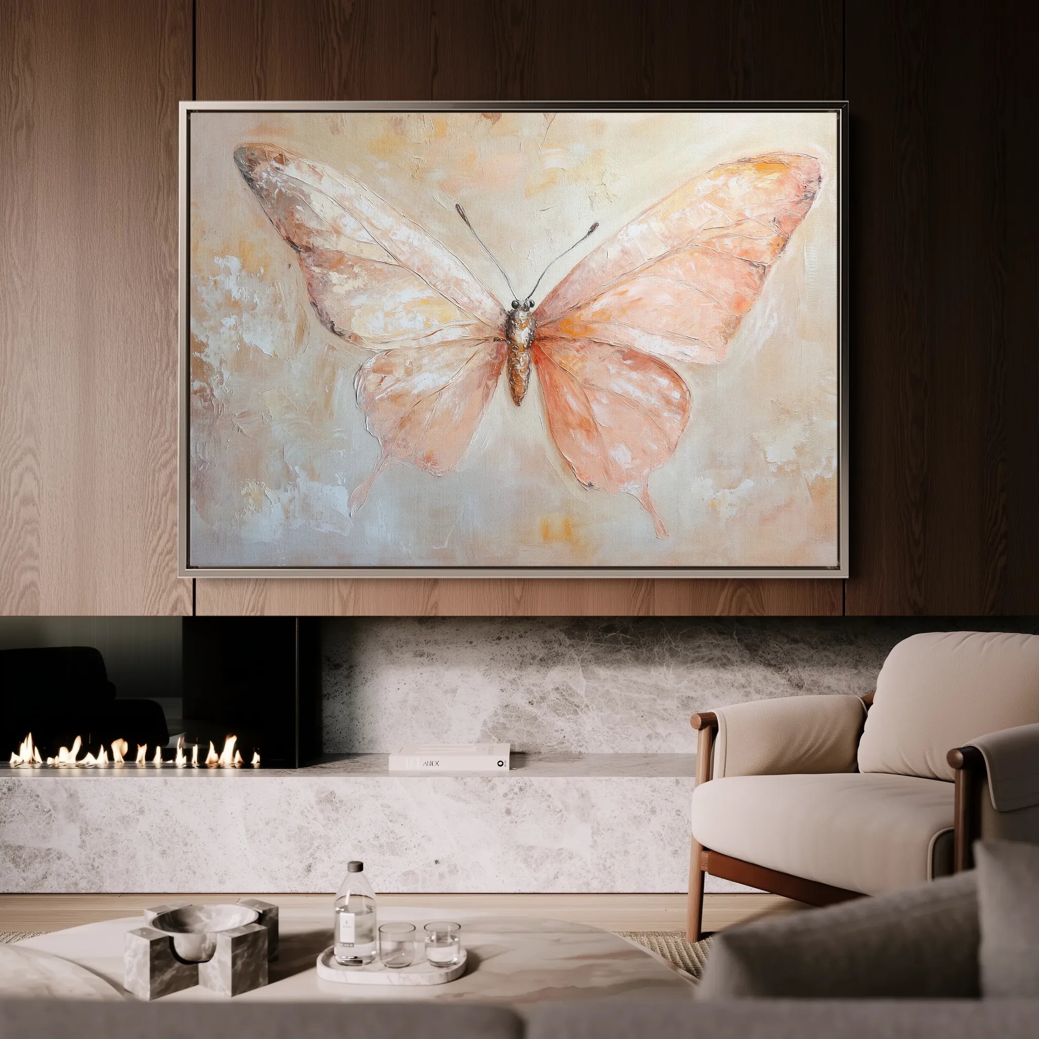Animals 060 Canvas Art 60 x 40 cm / Black