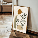 Boho 060 Canvas Art 60 x 40 cm / Black