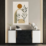 Boho 060 Canvas Art 60 x 40 cm / Black