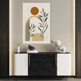 Boho 060 Canvas Art 60 x 40 cm / Black