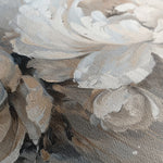Floral 060 Canvas Art 60 x 40 cm / Black