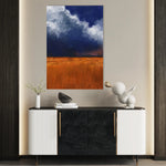 Landscape 060 Canvas Art 60 x 40 cm / Black