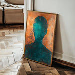 Portrait 060 Canvas Art 60 x 40 cm / Black