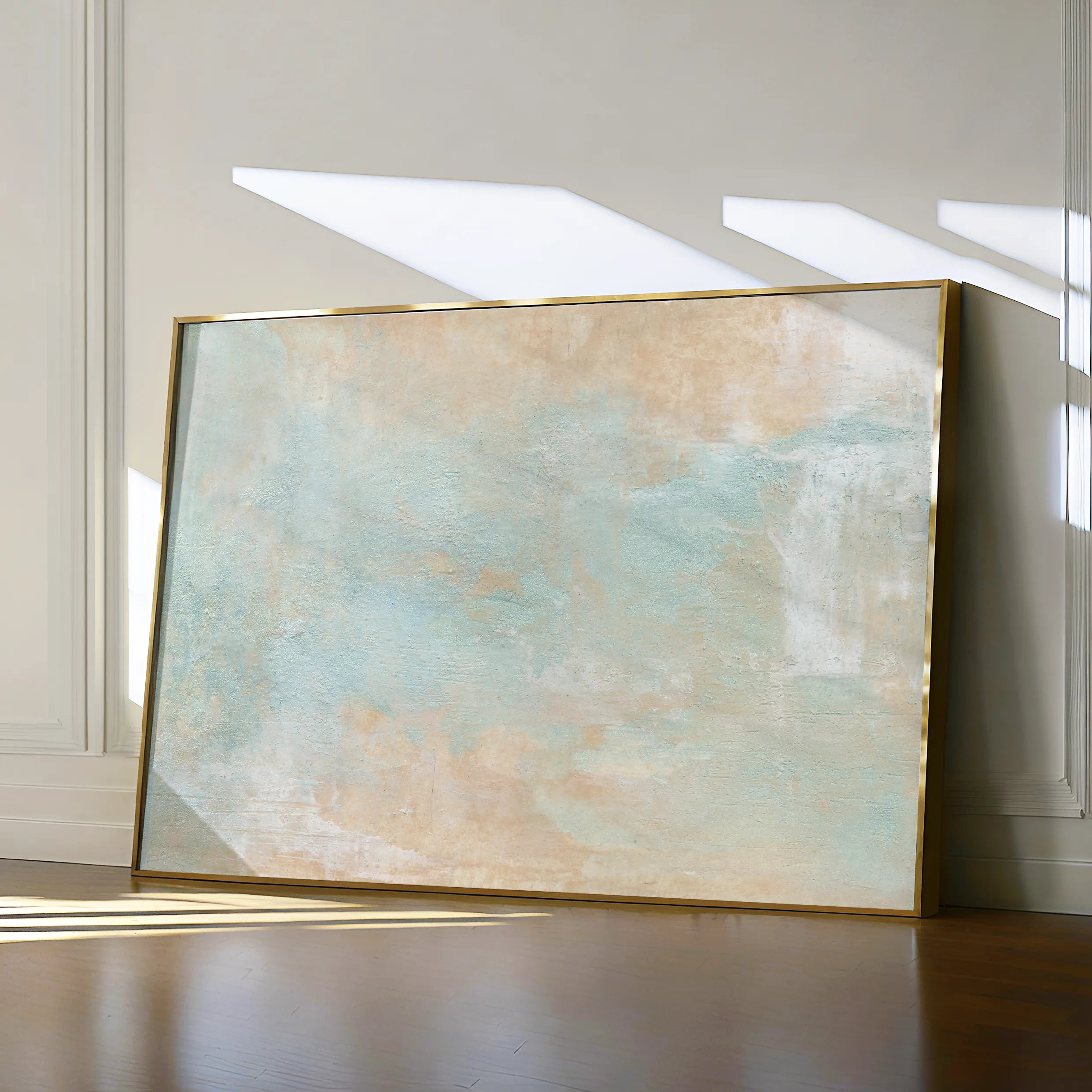 Abstract 061 Canvas Art 60 x 40 cm / Black
