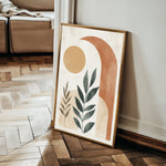 Boho 061 Canvas Art 60 x 40 cm / Black