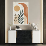 Boho 061 Canvas Art 60 x 40 cm / Black