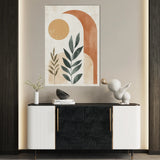 Boho 061 Canvas Art 60 x 40 cm / Black