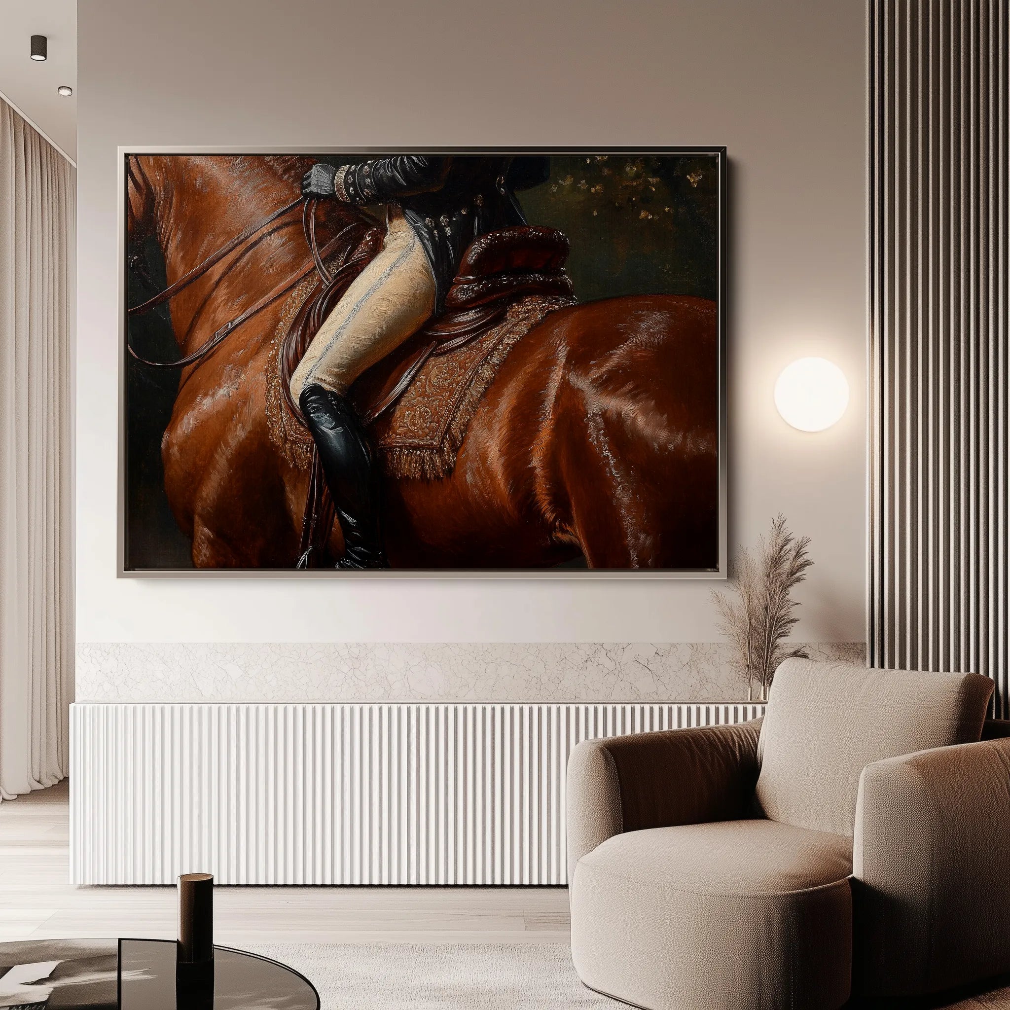 Classic 061 Canvas Art 60 x 40 cm / Black